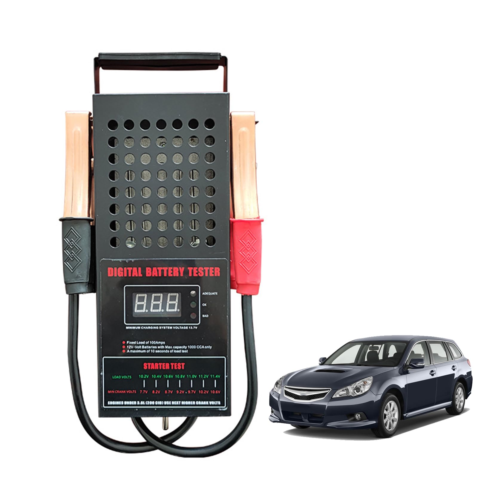 Système Batterie Voiture Universel Détectez Le Testeur 6V 12V 24V Analyseur Batterie Auto Pour Les Motos
