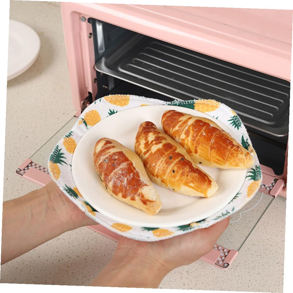 Fundas protectoras para cuencos de microondas con llamativos diseños frutales de cocina 6