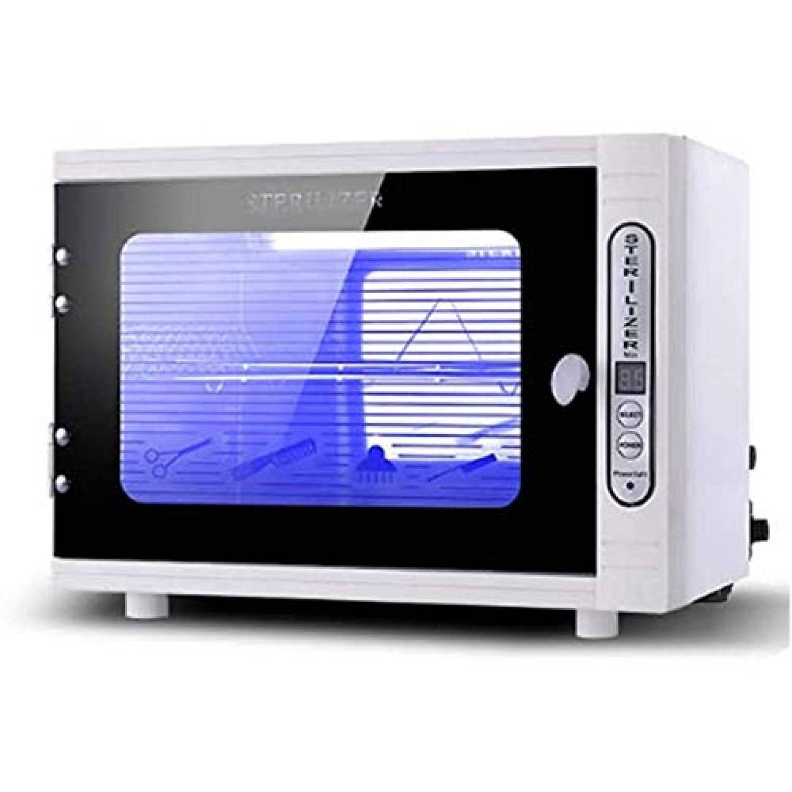 JHLP Hot Air Sterilizer & UV + Dry Heat Cabinet Autoclave For Cosmetics, Foot Care Studios, And Hairdressing Salons - With Timer Control