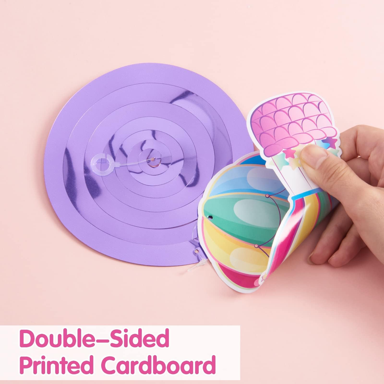 WERNNSAI Unicorn Hanging Swirls - 21PCS Rainbow Unicorn Birthday Decorations Ceiling Streamers for Girls Birthday Party Supplies Unicorn Theme Hanging Decor