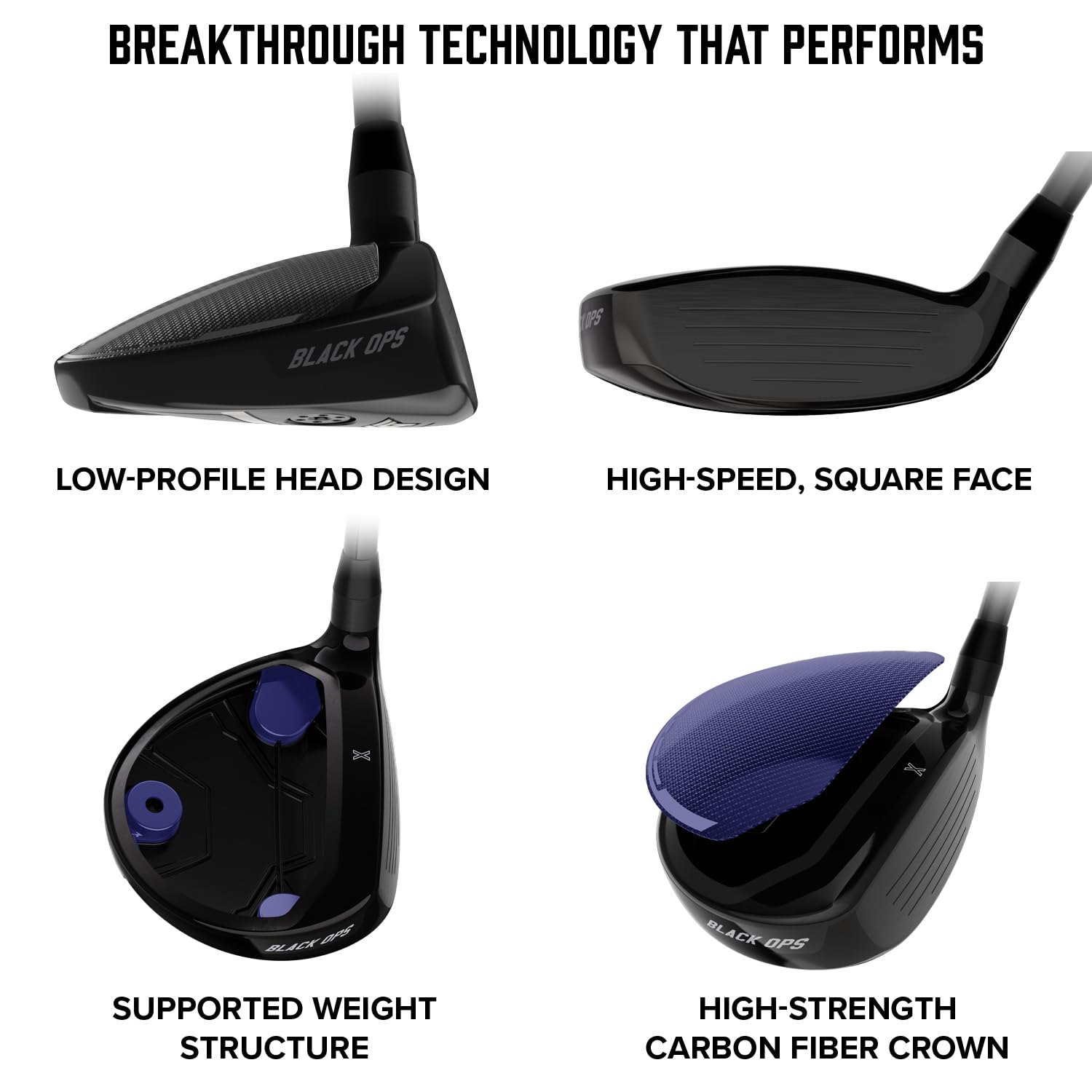 Amazon.com : PXG 0311 Black Ops Fairway Wood - 3-Wood