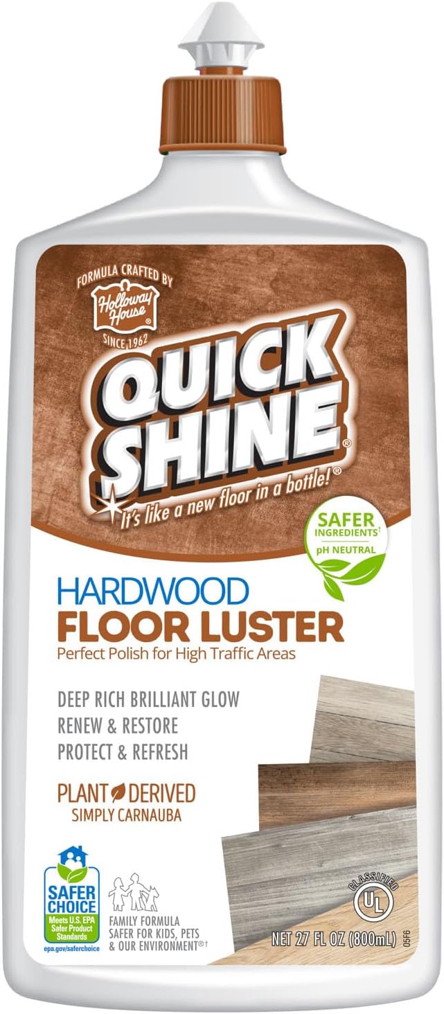 Quick Shine Hardwood Floor Luster, Clear