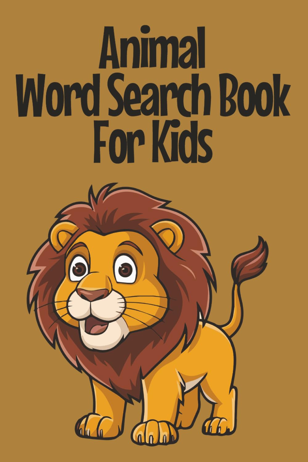 Animals Word Search Book for Kids