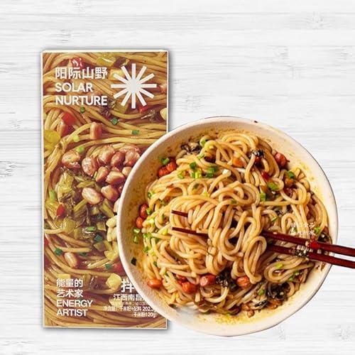 正宗江西特色 南昌拌粉 炒め麺 ラーメン 焼きそば インスタント麺 美味しい 米粉 速食米粉 方便面 中華名物 中華食材 中華料理 (1盒)