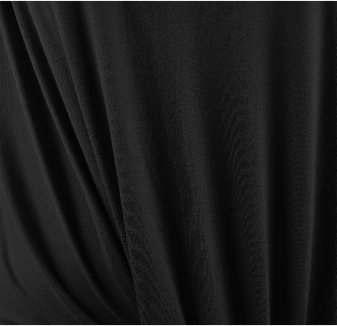 LEIYEE Womens Off Shoulder Tops Summer Casual Short Sleeve Front Twist Knot T Shirts Blouses - Image 7