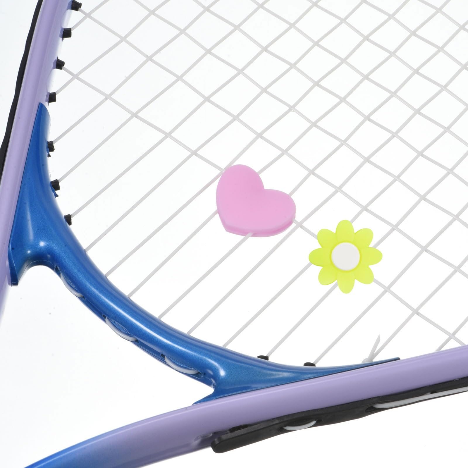 Racchetta da tennis antivibrazioni, ammortizzatore in morbido silicone per racchetta da tennis, a forma di cuore
