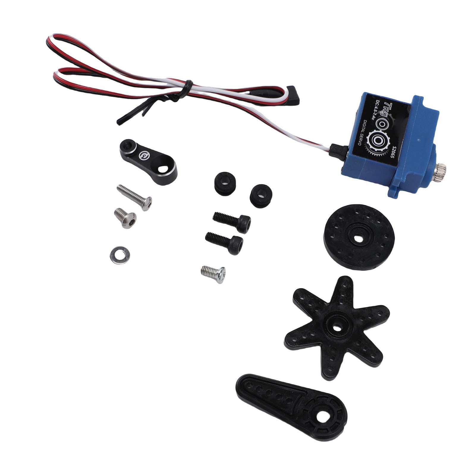 Bewinner Serwo RC, 7KG Serwo Cyfrowe do SCX10 III