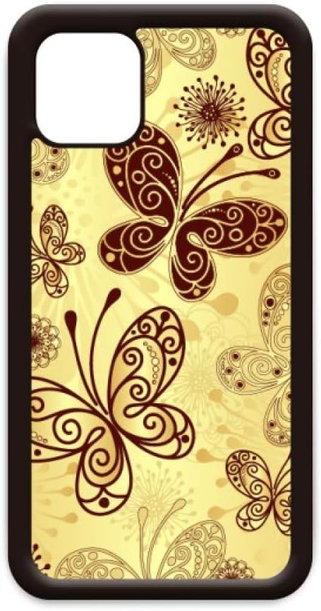 Amazon Com Yellow Butterfly Wallpaper For Iphone 12 Pro Max Cover For Apple Mini Mobile Case Shell Cell Phones Accessories