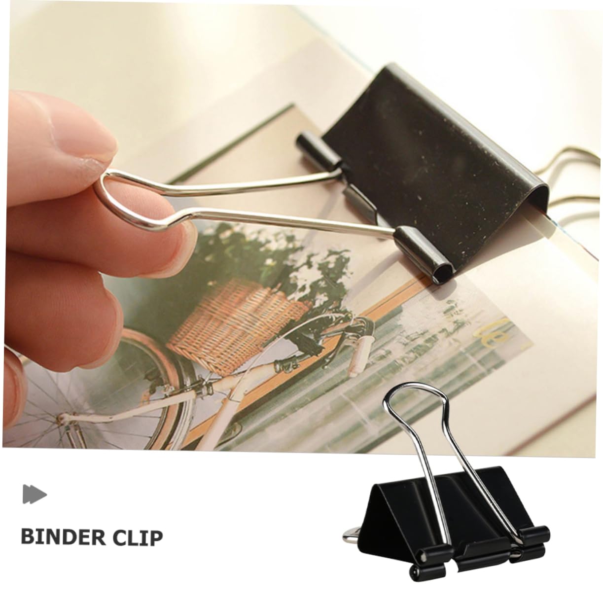 DOITOOL 60stücke Mittelgroße Binderclips in Großer Stückzahl Büroklammern Zum Binden Von Dokumenten Und Verschließen Von Snacktüten Vielseitige Bürobedarf-clips Für