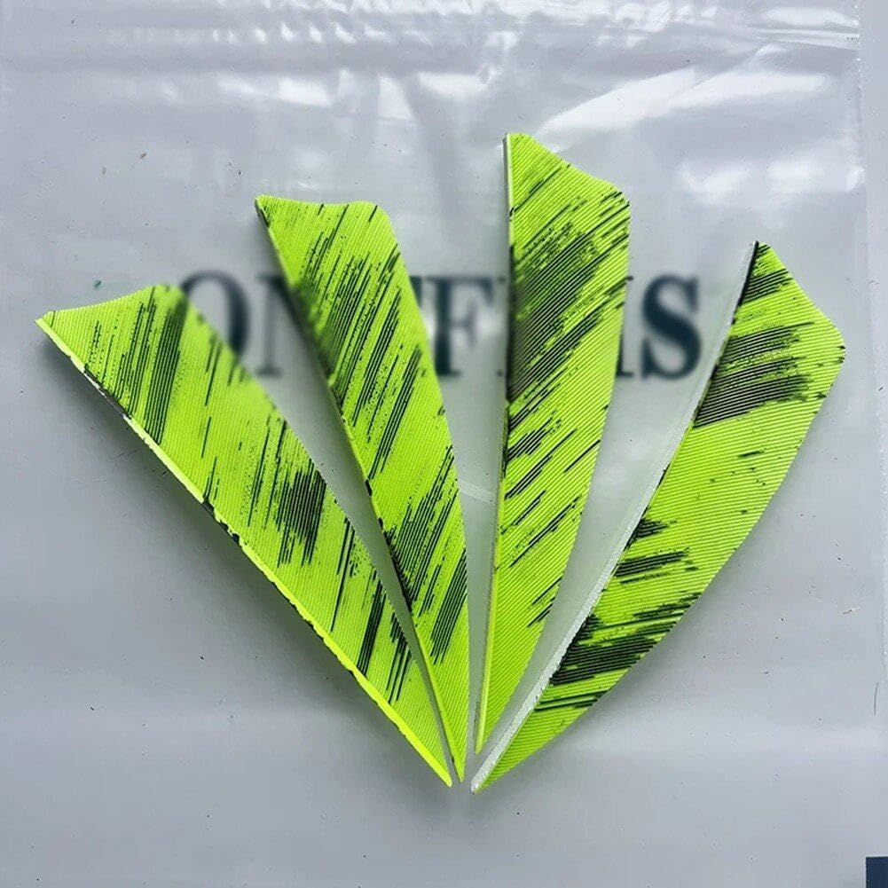Flèches De Chasse en Plumes, 50 Pièces, Bouclier De Palette De Tir À l'arc, Fletchings De pour Chasse, Tir sur Cible, Accessoires De