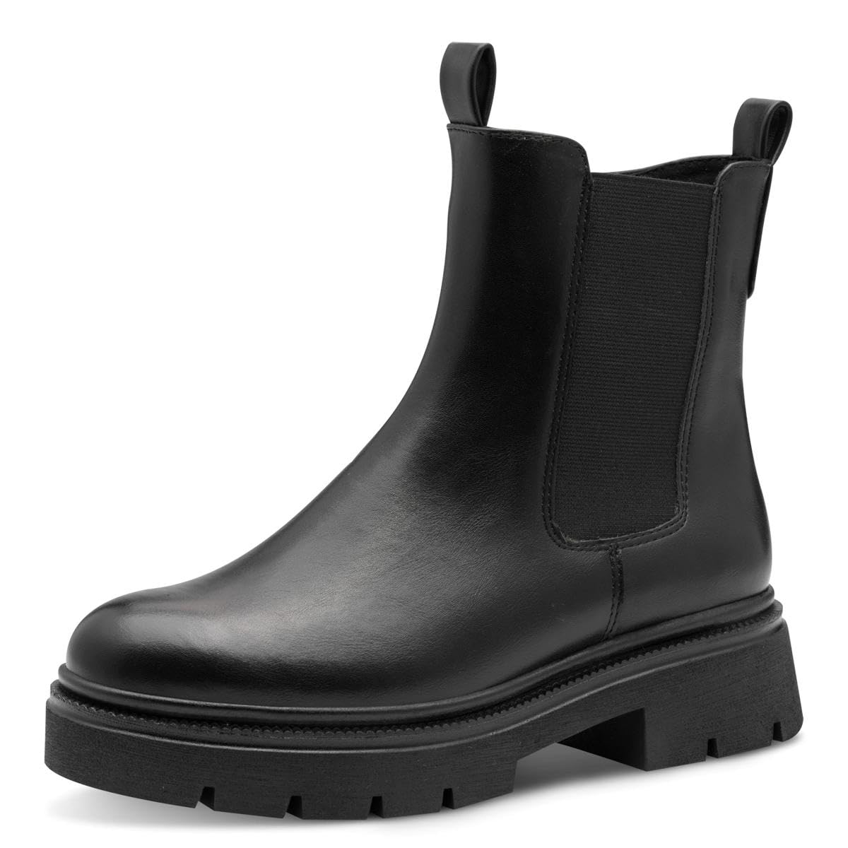 MARCO TOZZI Damen Chelsea Boots mit Reißverschluss Vegan