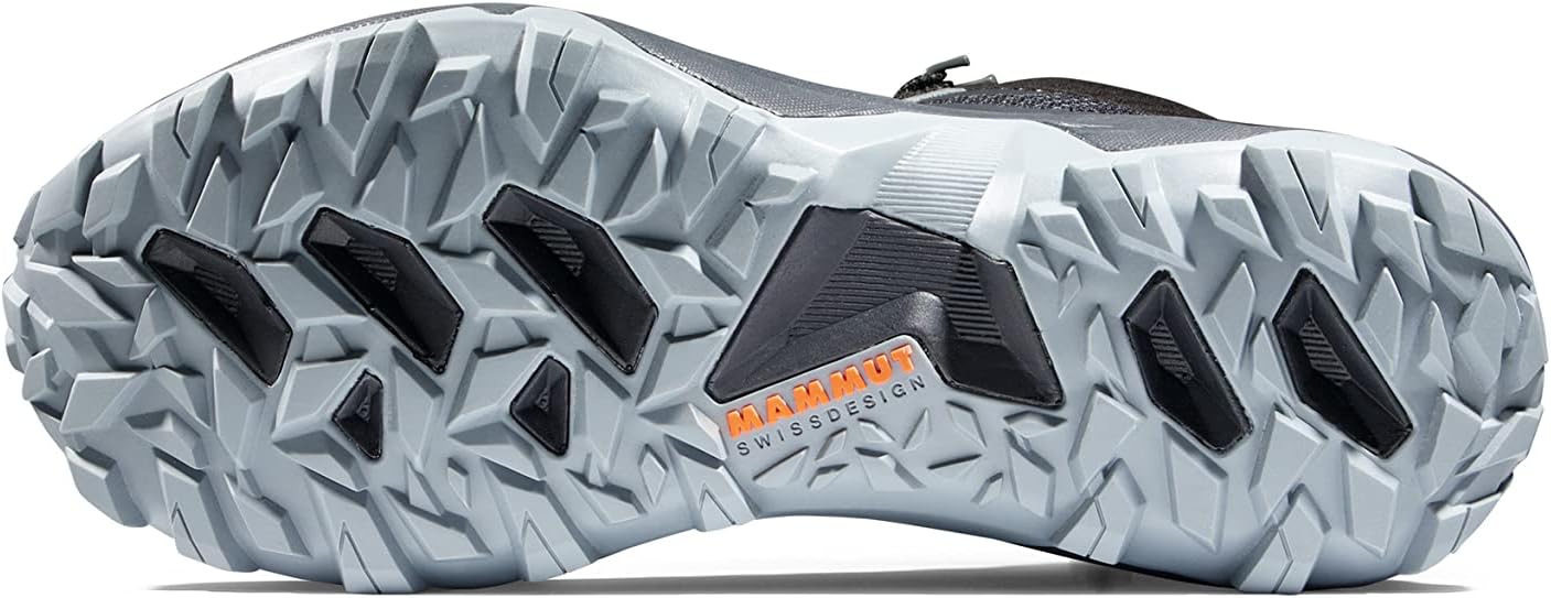 Mammut Women's Mid Top Hiking Shoe, Black, 23.5 cm