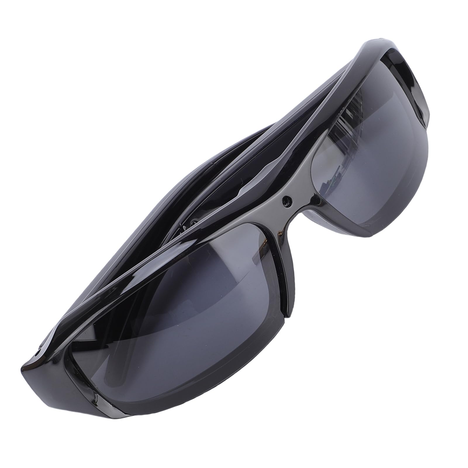 Fockety Lunettes de Soleil de Caméra 1080p, Anti-Angle de L'objectif Grand Angle Sports Lunets de Caméra avec Photo en Un Seul Double