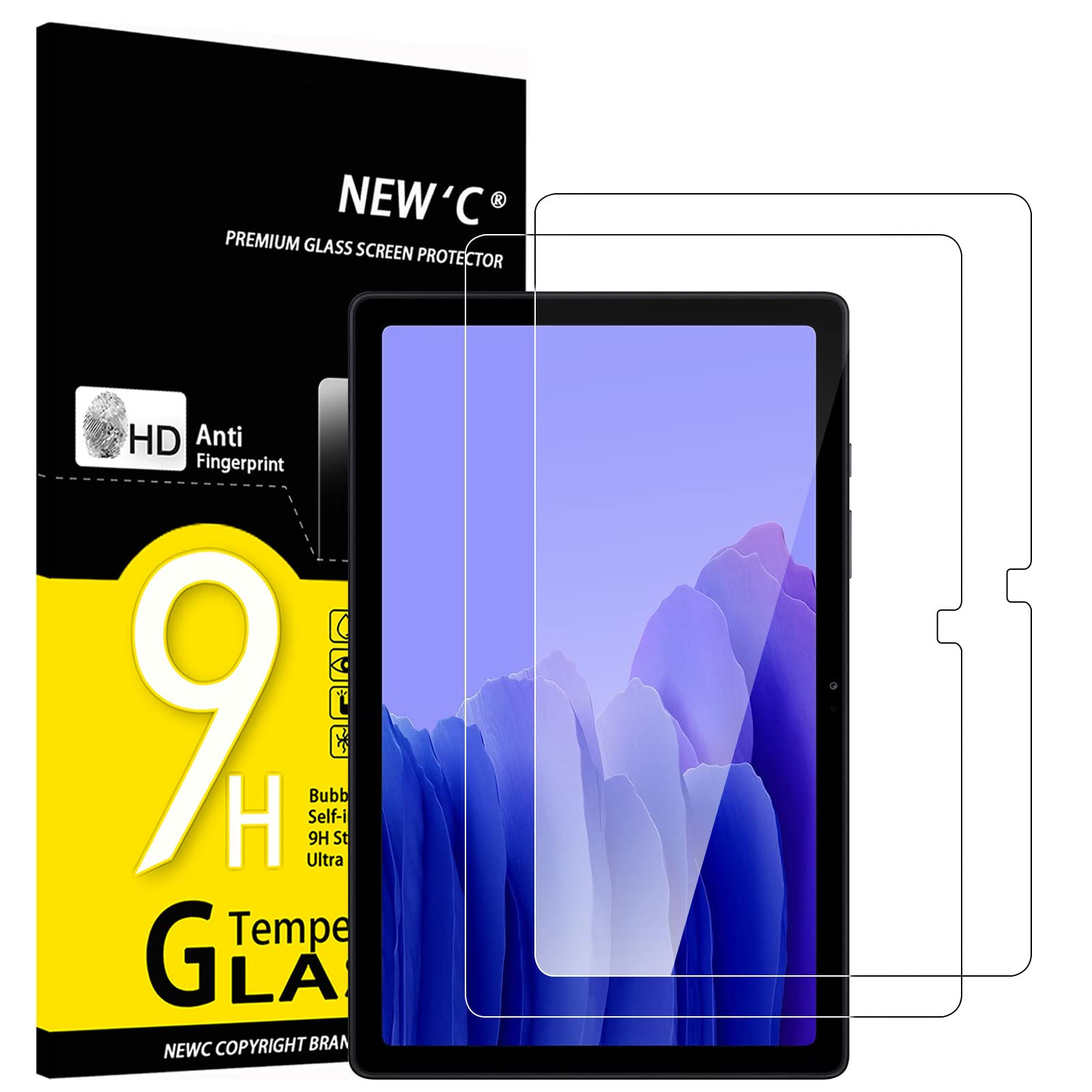 NEW'C 2 Stück, Schutzfolie für Samsung Galaxy Tab S11 Panzer Schutz Glas Folie,9H Härte,HD Displayschutzfolie, 0.33mm Ultra-klar