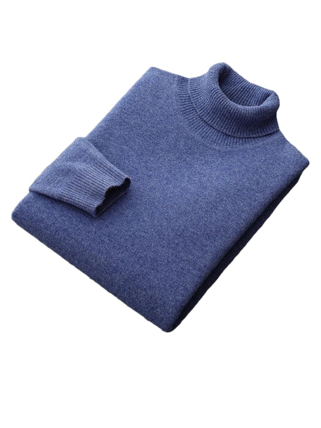 Men Wool Pullovers Knitwear Jersey Autumn Winter Thick Warm Turtleneck Sweater Top