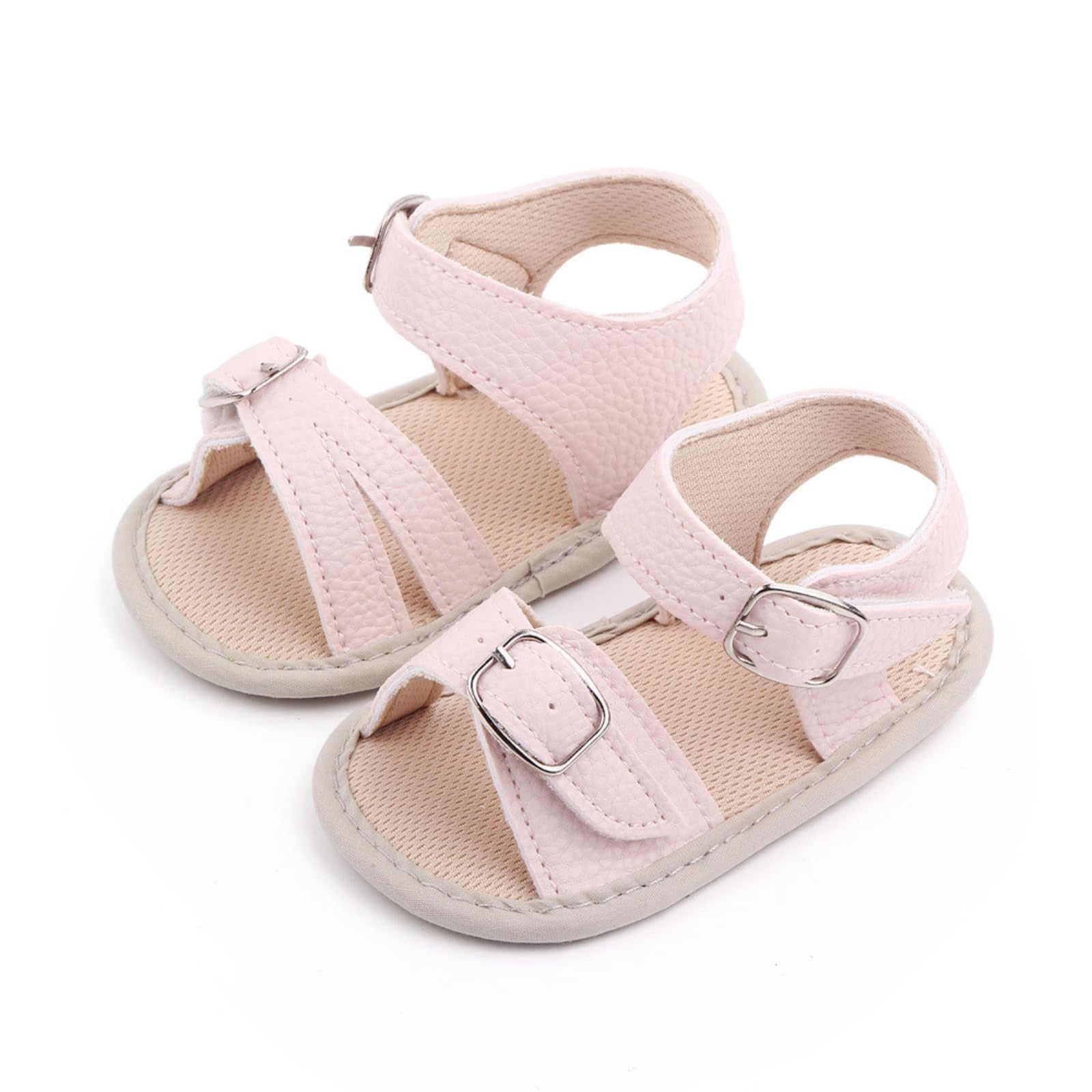 Sandales d'été pour bébé garçon et fille avec semelle en caoutchouc souple antidérapante pour les premiers marcheurs - 3