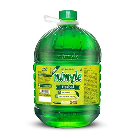 Nimyle ITC's Eco friendly floor cleaner with Power of Neem for 99.9% anti bacterial protection - Herbal 5L