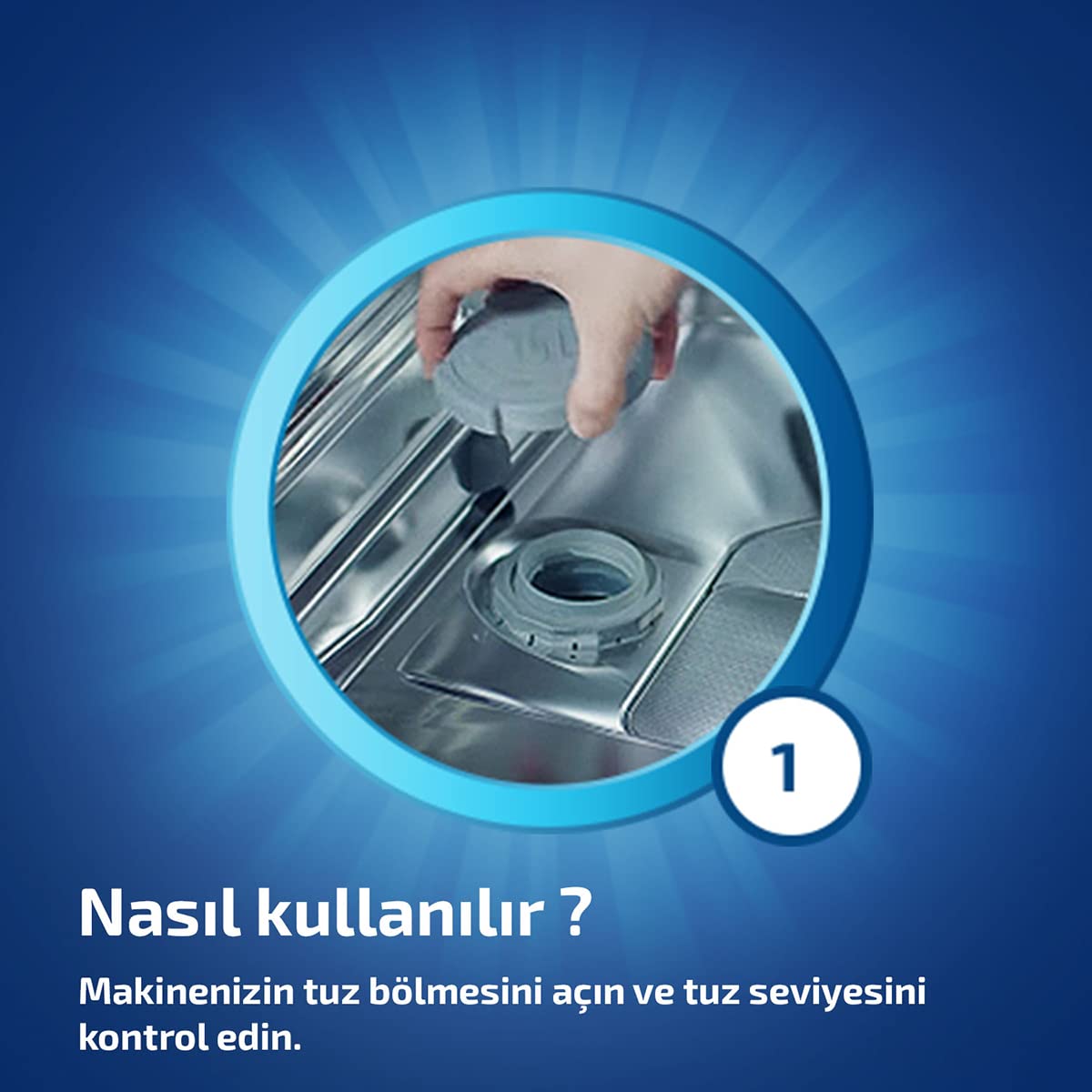 Finish Bulaşık Makinesi Deterjanı Makine Tuzu 3000 gr x 2 Adet