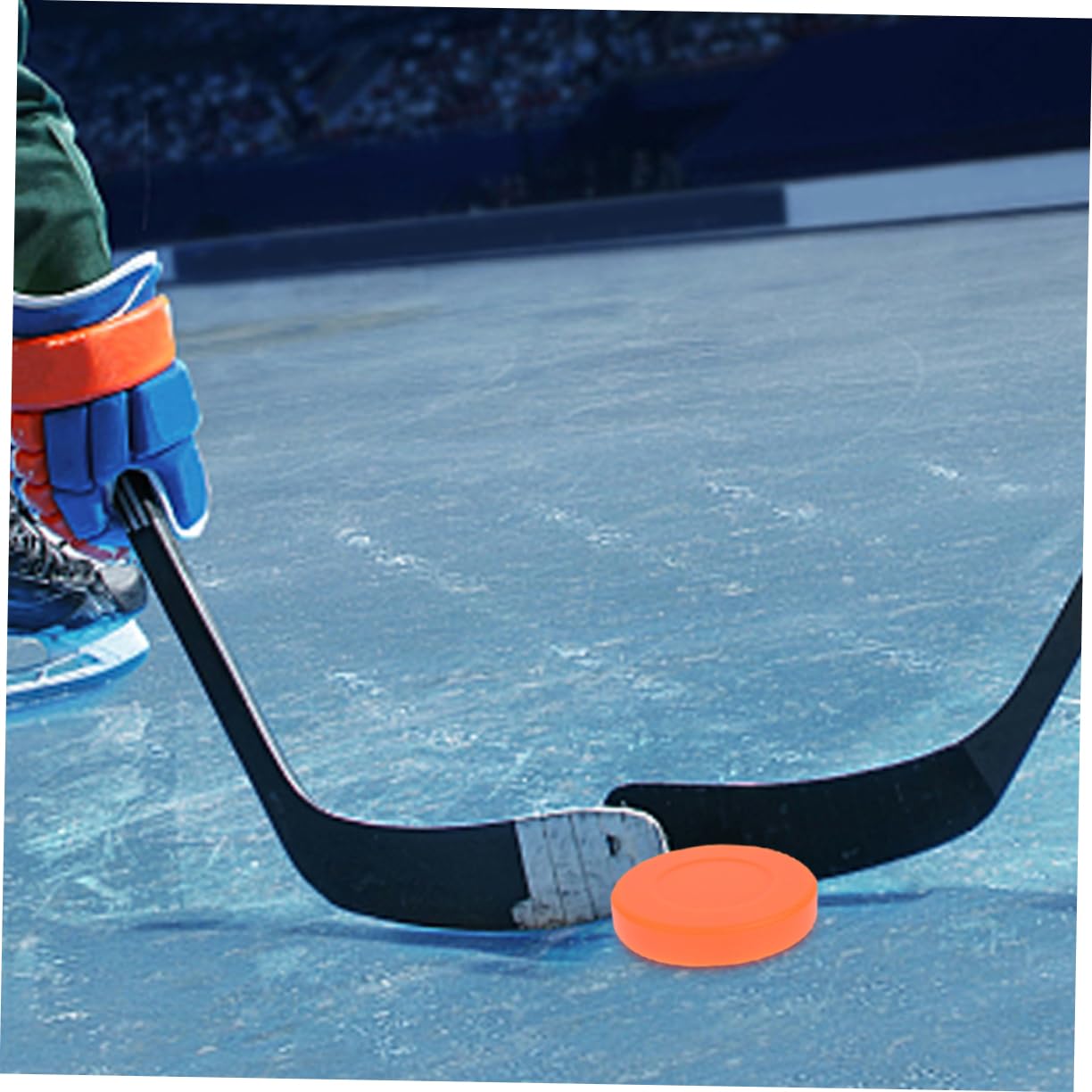 GOOHOCHY Ice Hockey 4pcs PVC for Training Enhance Your Skills This Practical Hockey Training Ball