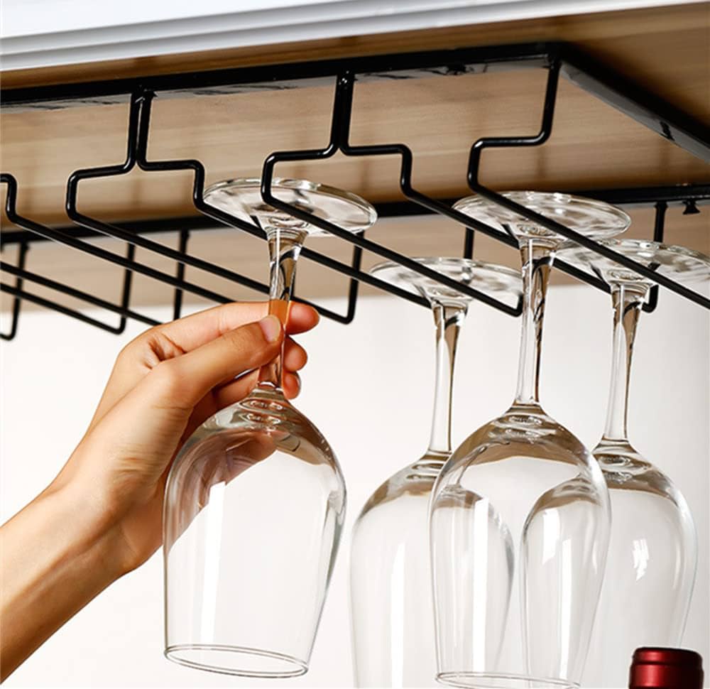 Amazon｜ワイングラスホルダー ワイングラスハンガー 金属製 4連