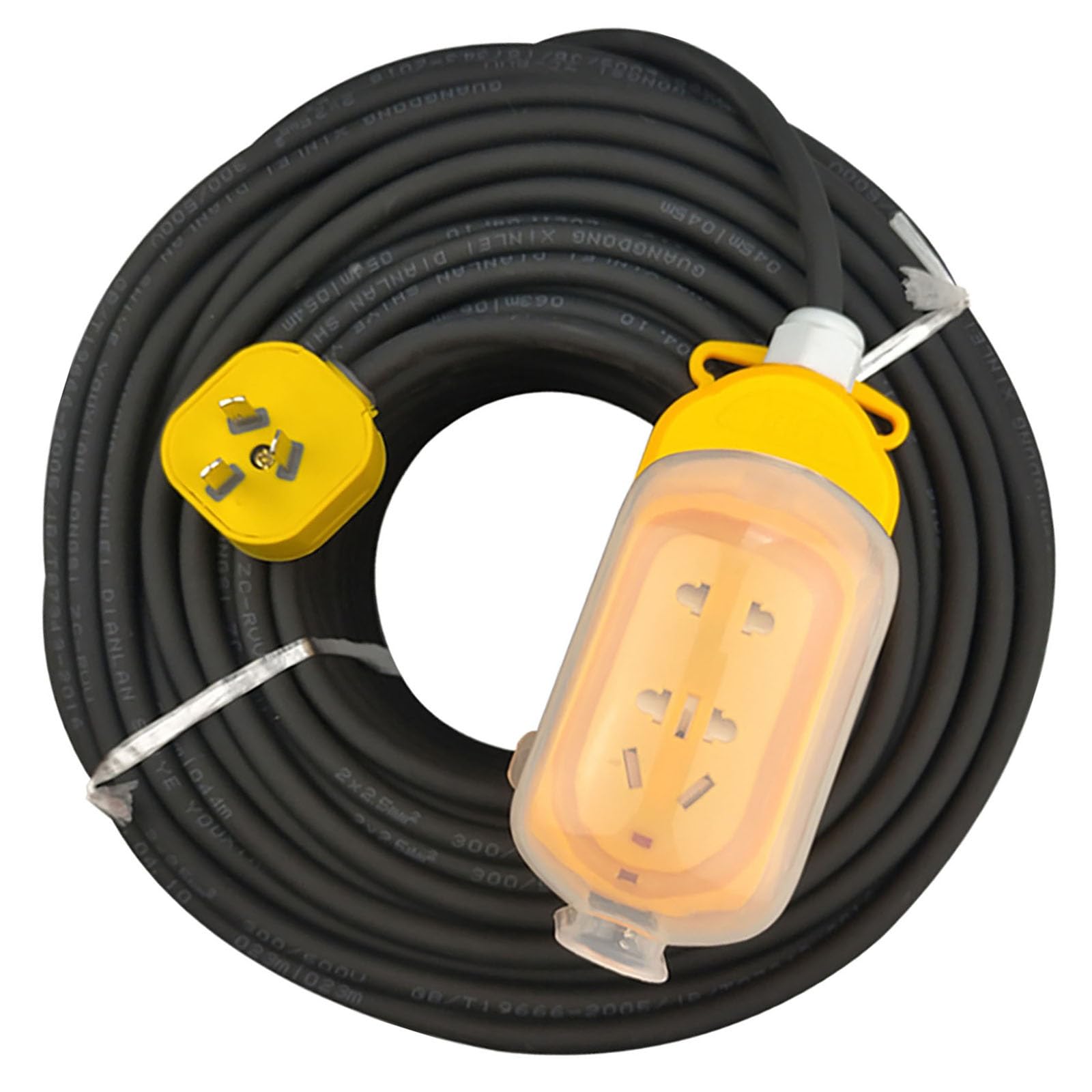 Rallonge électrique extérieur étanche câble alimentation cuivre 2.5 - 8