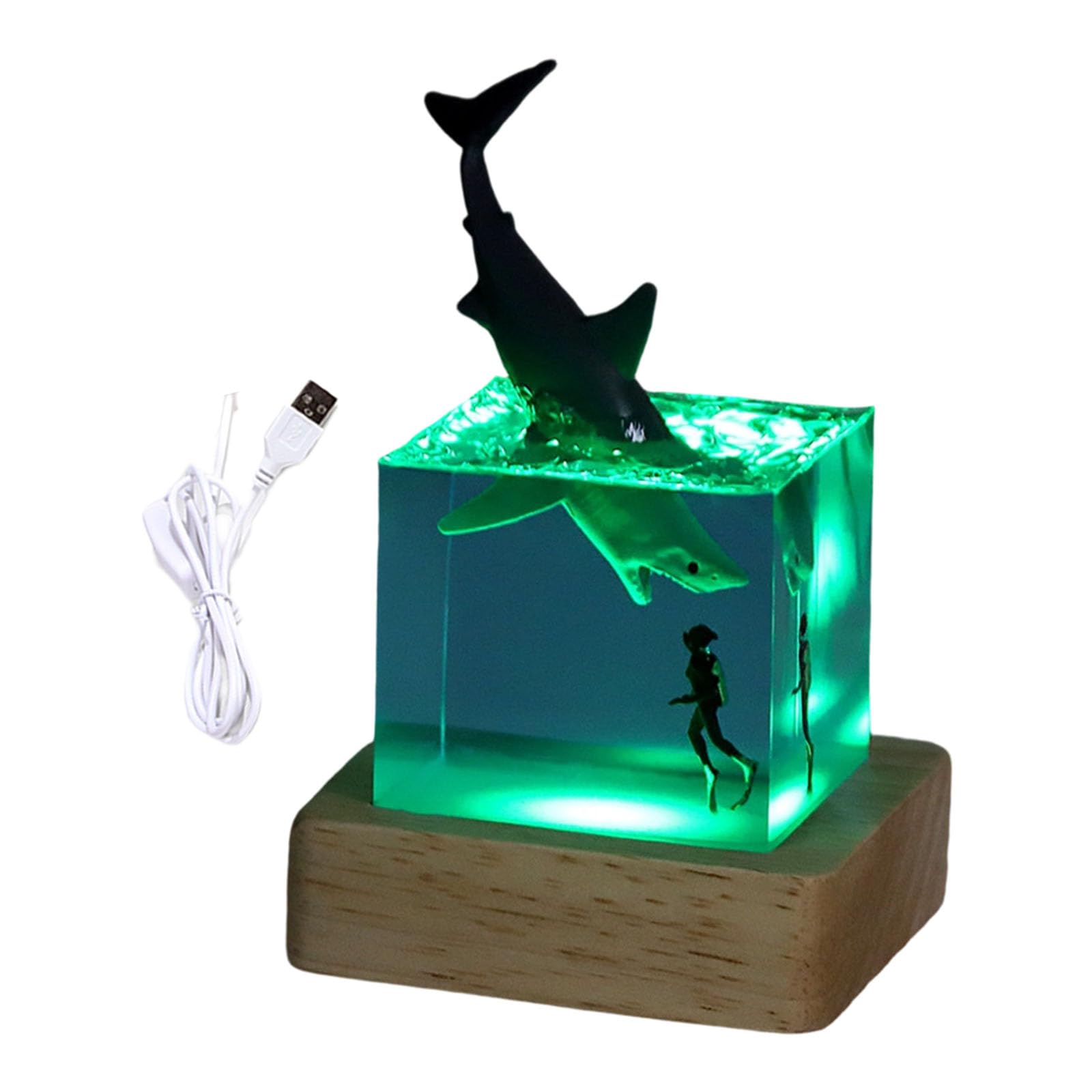 Oxxggkao Unique Sea Inspired Night Light with Handcrafted Detail Artistic House Decor Lighting Suitable for Enhances Space Modern Living Room Accent Light