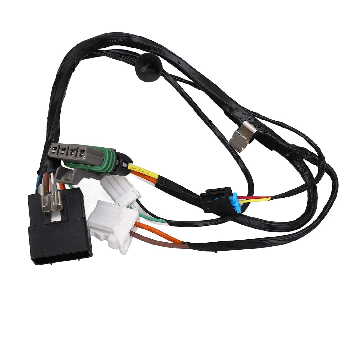 Qqmora AC Heater Blower Motor Harness, 89019303 Air Conditioning Wiring System, Heating System Connection, Easy Installation Blower Motor Wiring ABS