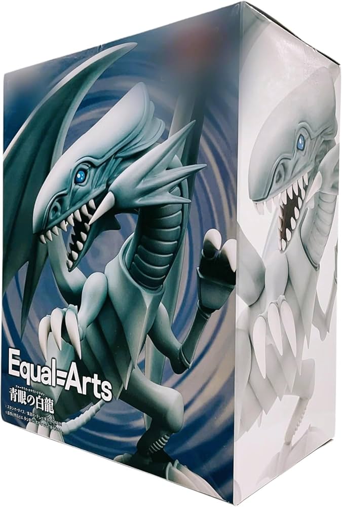 遊戯王 Equal Arts　 青眼の白龍　ブルーアイズホワイトドラゴン Amazon.co.jp: 青眼の白龍 ブルーアイズ ホワイト ドラゴン フィギュア