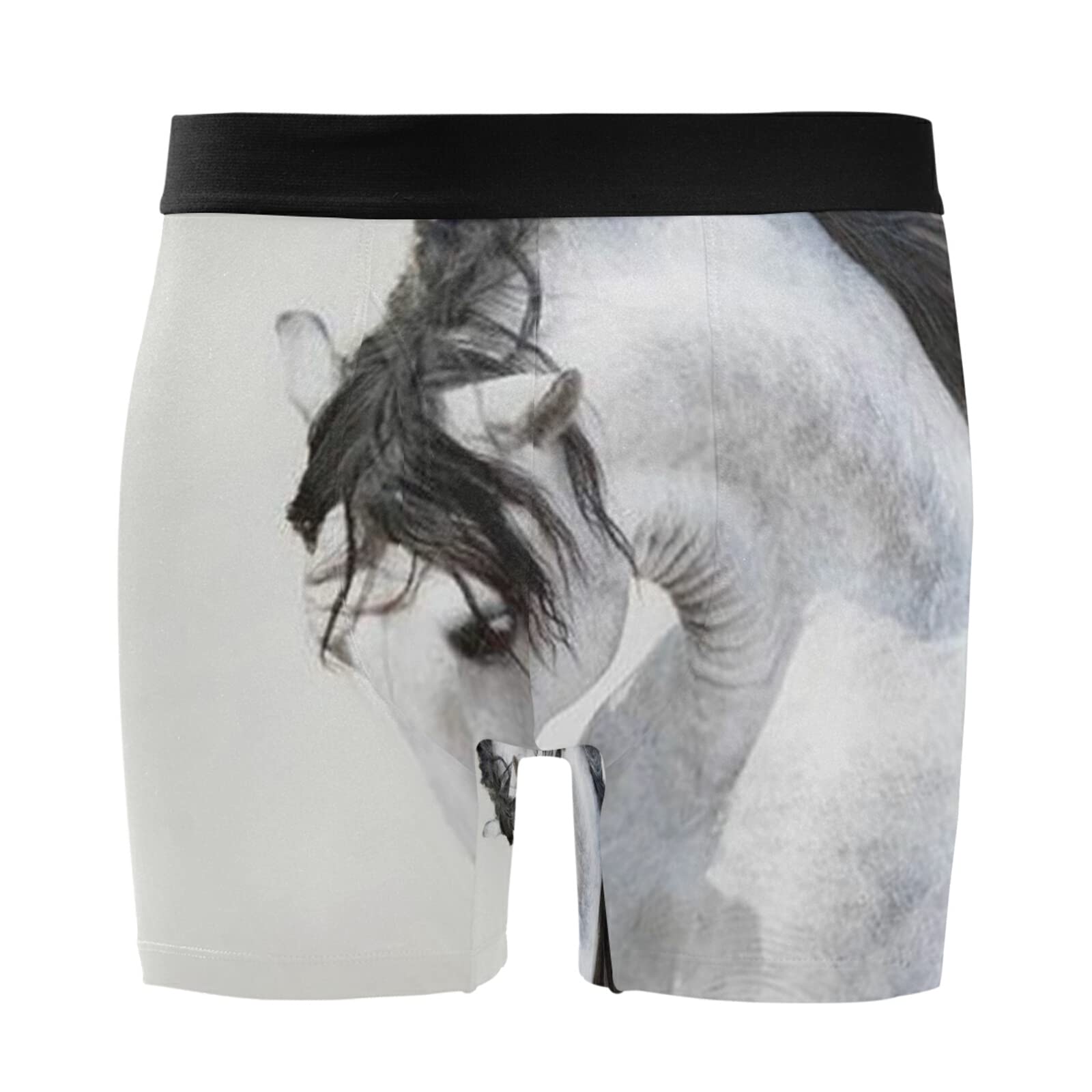 Bóxer para hombre Vnurnrn con estampado de caballo en pack de 2 calzoncillos 7