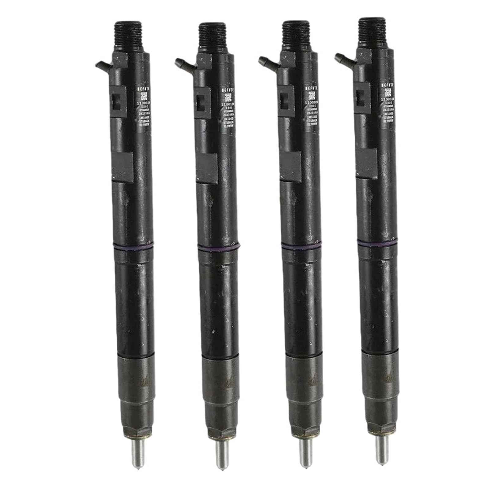 4PCS 1100100-ED01 Diesel Fuel Injector 28231014 Compatible with Delphi Great Wall Hover V200 X200