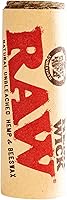 Vista 2 de RAW Natural Unbleached Rolling Papers - Hemp & Beeswax Hempwick Roll 0 ft/3 Meters, Brown, 10 Foot, 1 Count