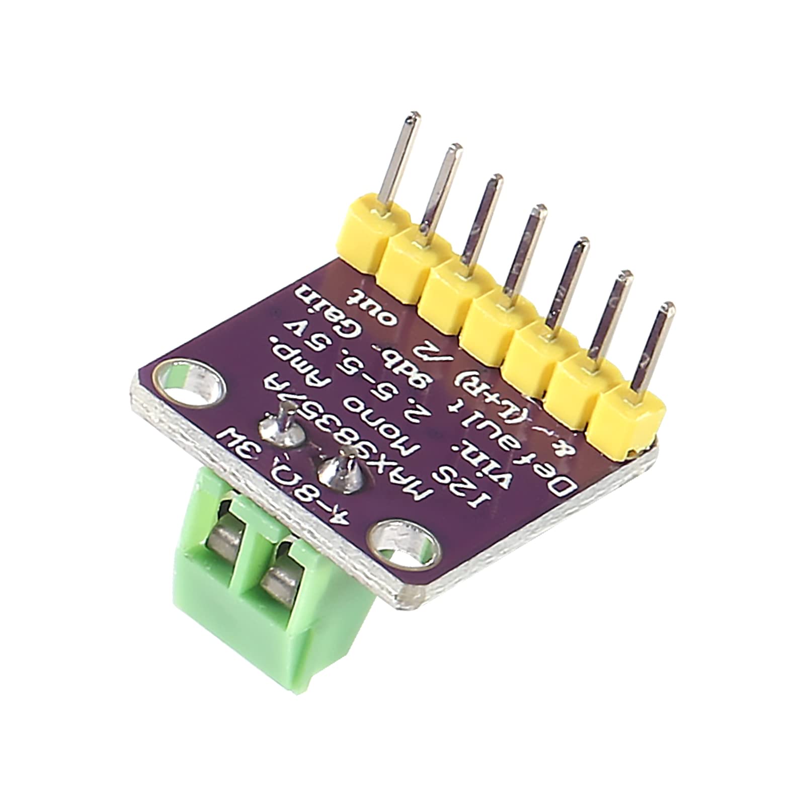 オーディオアンプ シルバー Amazon.co.jp: DWEII MAX98357 I2S オーディオアンプモジュール