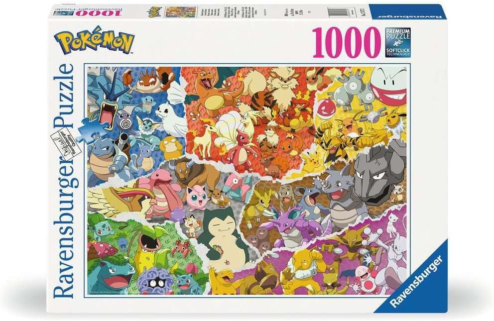 Ravensburger Puzzle 17577 Pokémon Adventure Puzzle 1000 Pieces for Adults and Children from 14 Years
