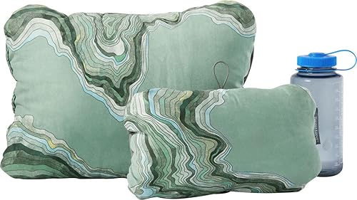 Vista 17 de Therm-a-Rest Almohada comprimible para acampar y mochilero, tamaño grande, 16 x 23 pulgadas, estampado divertido Estampado De Chico Divertido