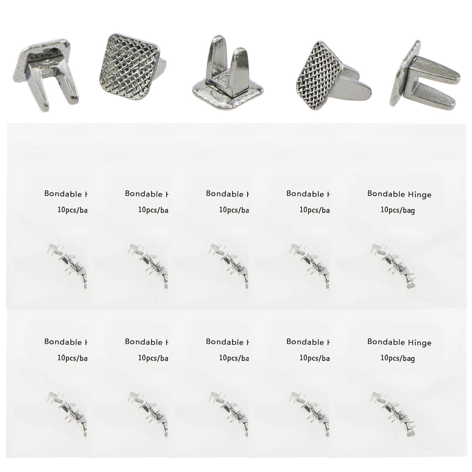 Bite Turbos Openner Tongue Tamers Bondable Hinge Orthodontic 100 Pcs