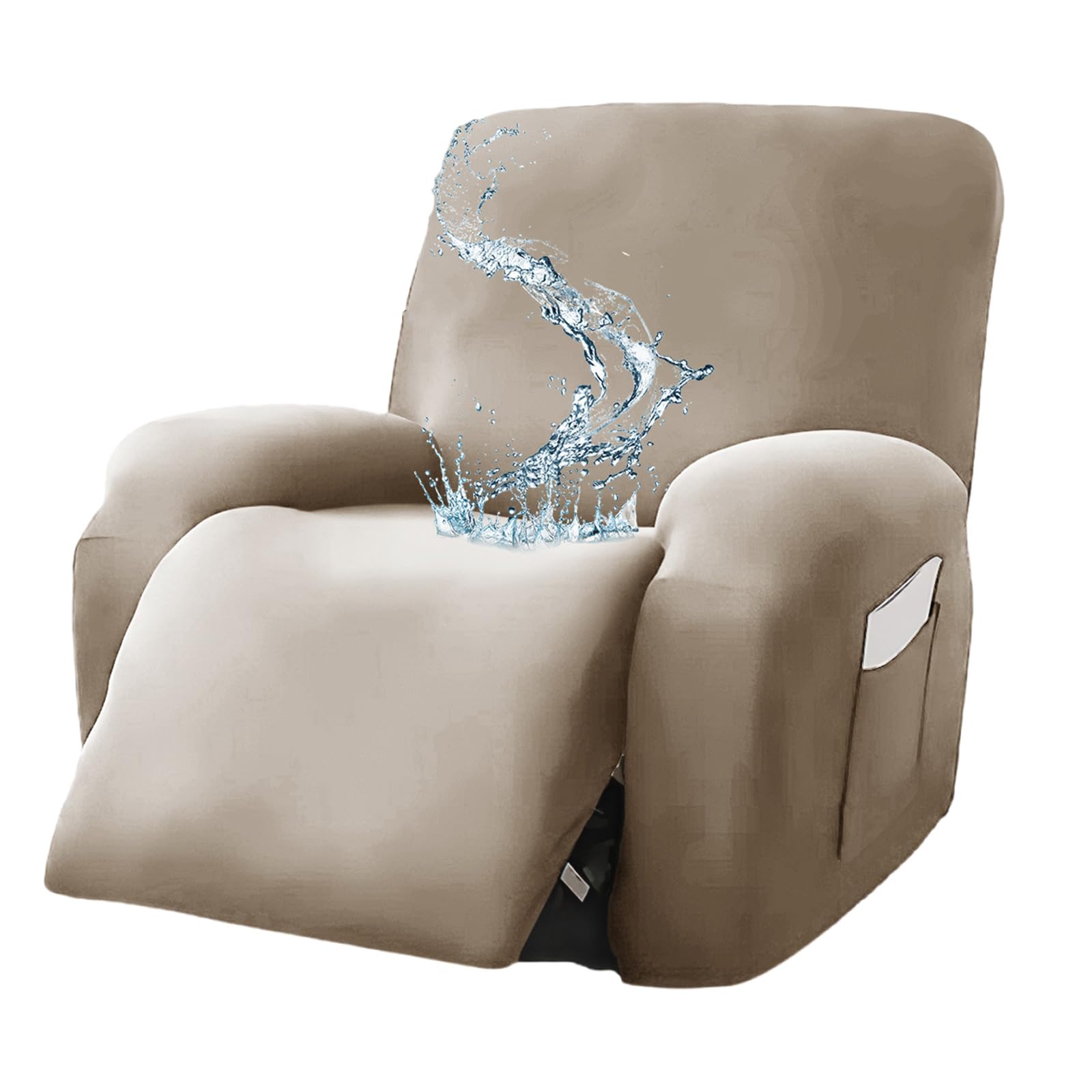 Housse de canapé extensible pour salon serein avec enfants et animaux