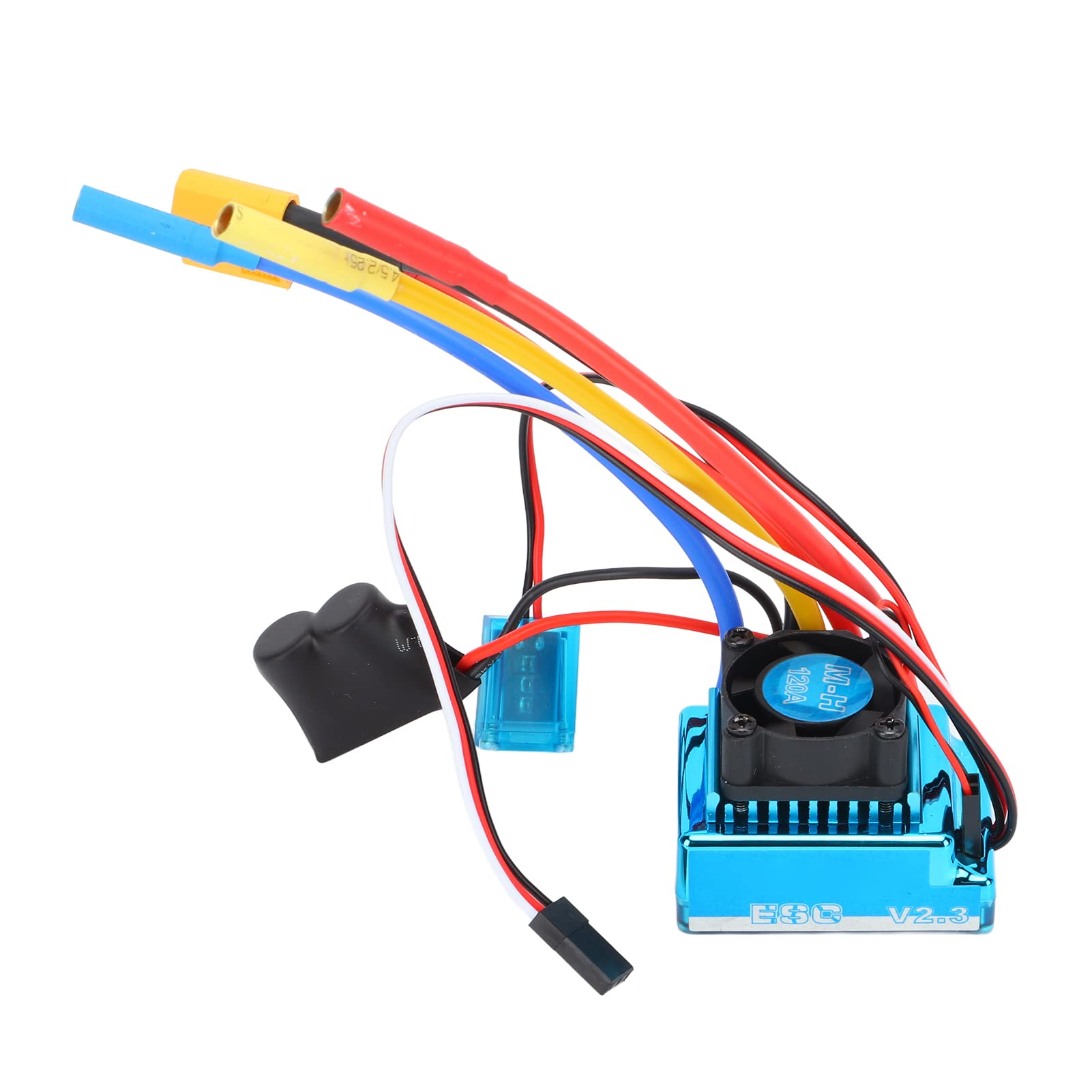 Focket Zestaw Silnika Bezszczotkowego 120A, 3600KV, Regulator do RC 1/10