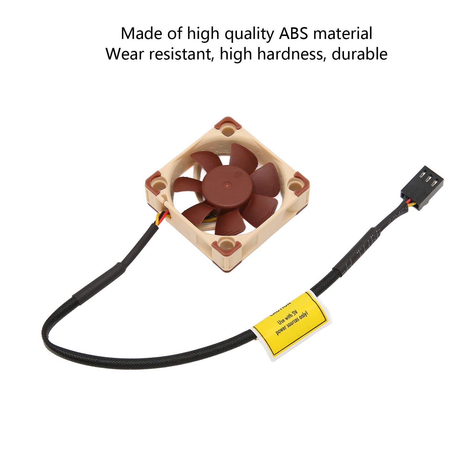 Cryfokt Ventilador de Refrigeración para Consola de Juegos, Kit de Montaje de Impresión 3D Silencioso, Mini Radiador sin Escobillas para Dreamcast DC, con Cable de Conversión de