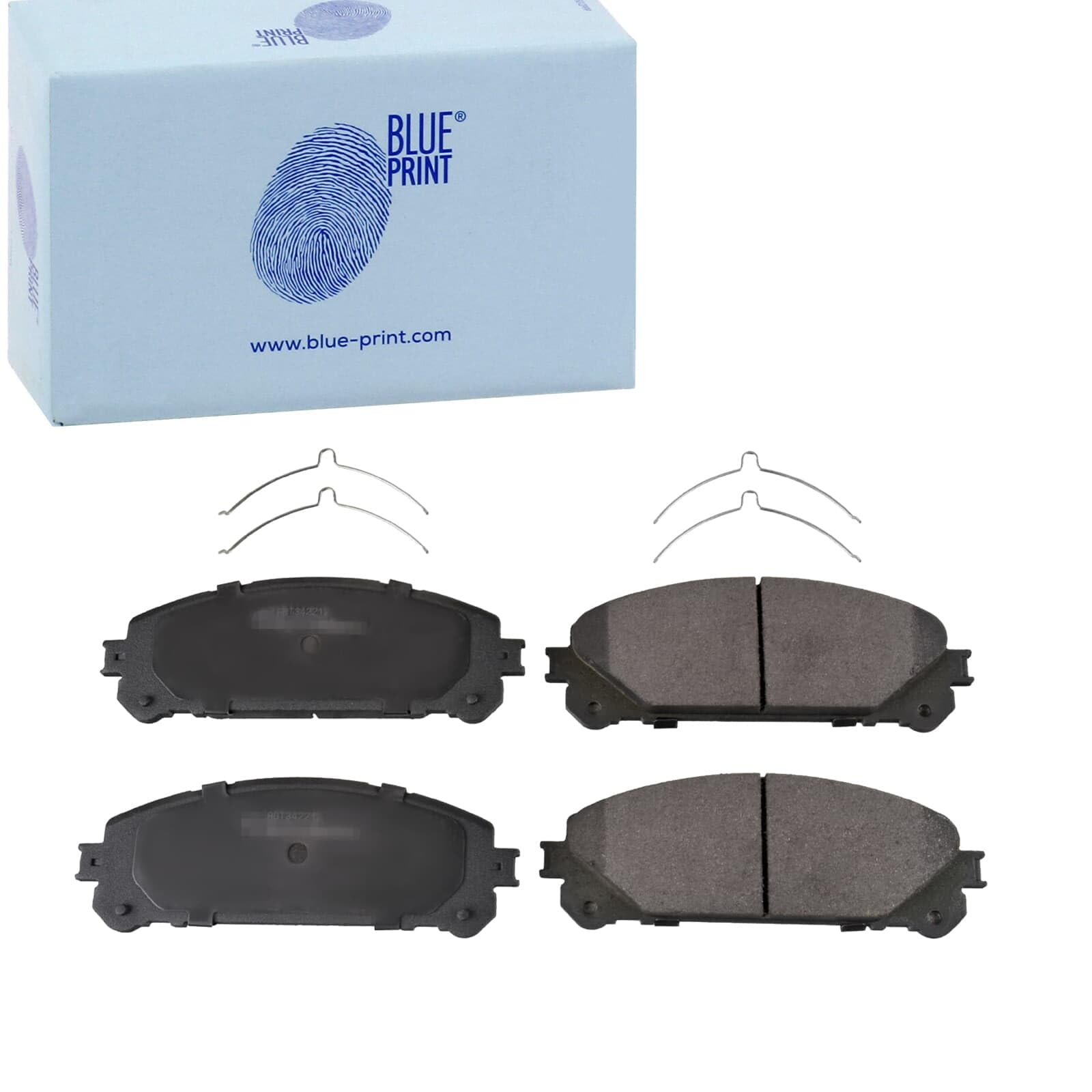 Brake Pads Set fits LEXUS RX350 3.5 Front 2008 on Blue Print 044650E010 Quality