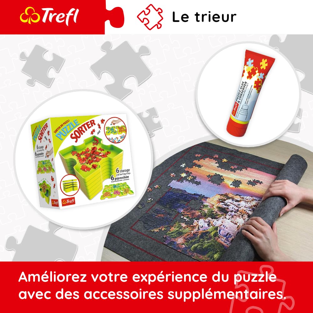 Trefl-Promenade à Londres-Puzzle 4000 éléments-Puzzle pour Les passionnés de Voyage, Capitale européenne, Grande-Bretagne, Angleterre, DIY,pour Adultes et Enfants à partir de 15 Ans.