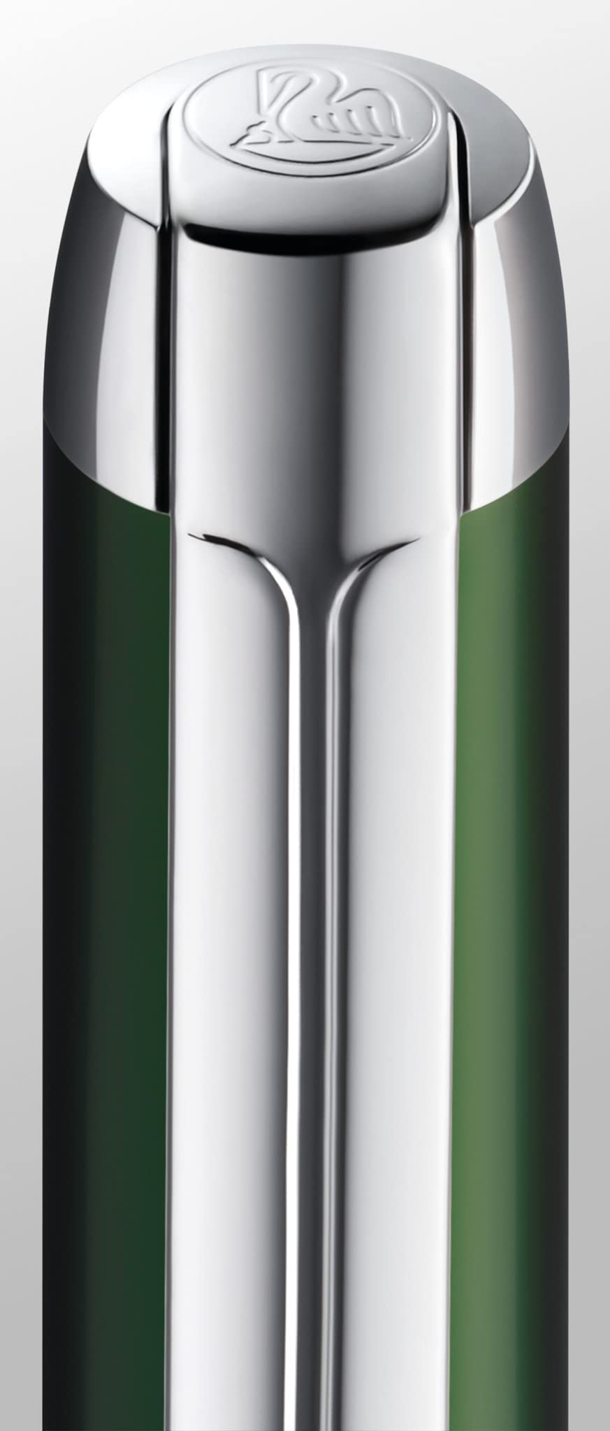 Pelikan Tintenroller Pura R40, Waldgrün, hochwertiger Roller im Geschenk-Etui, 822886