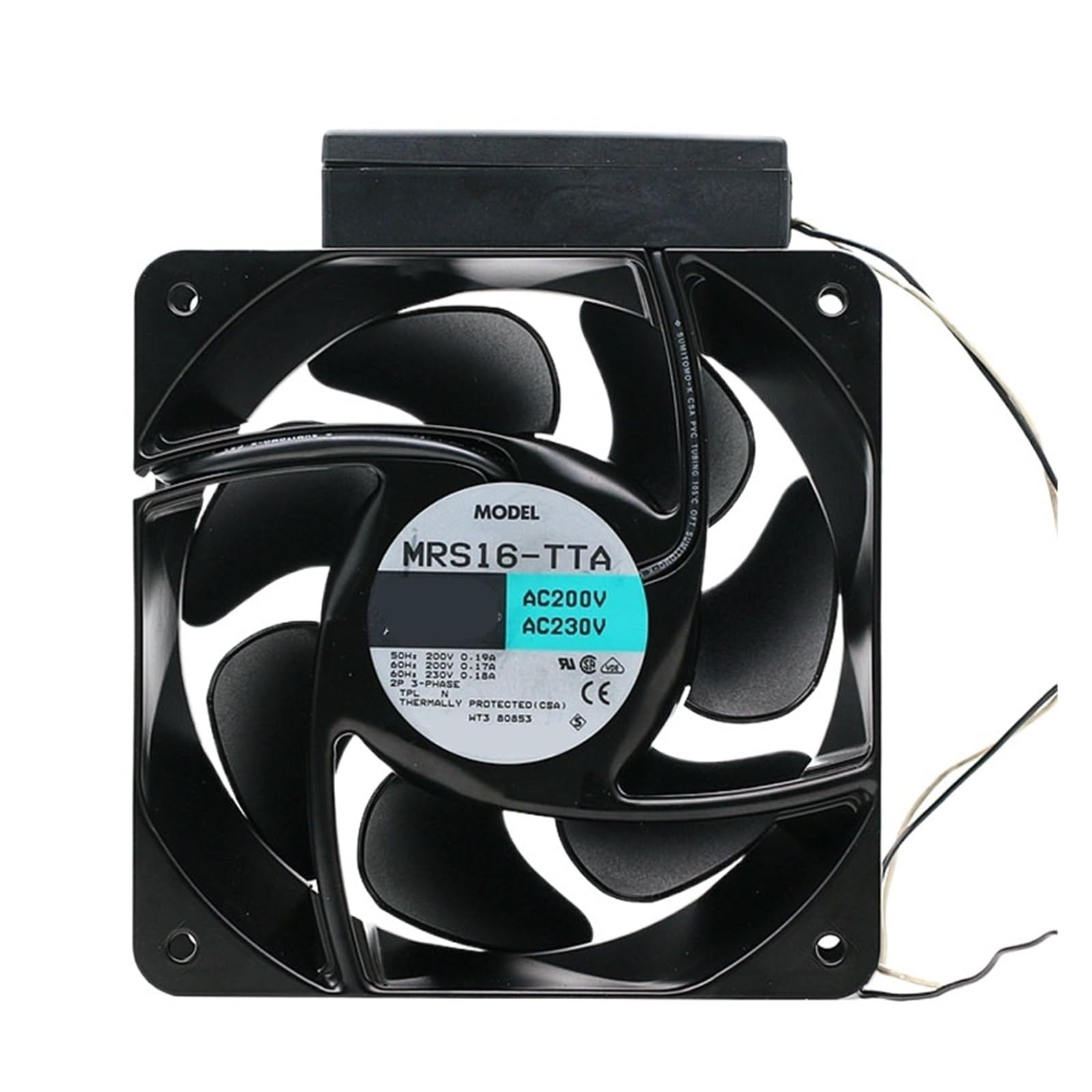 QNEZIQTMH MRS16-TTA 16cm 16062 160mm AC 220V 230V Industrial Cooling Fan