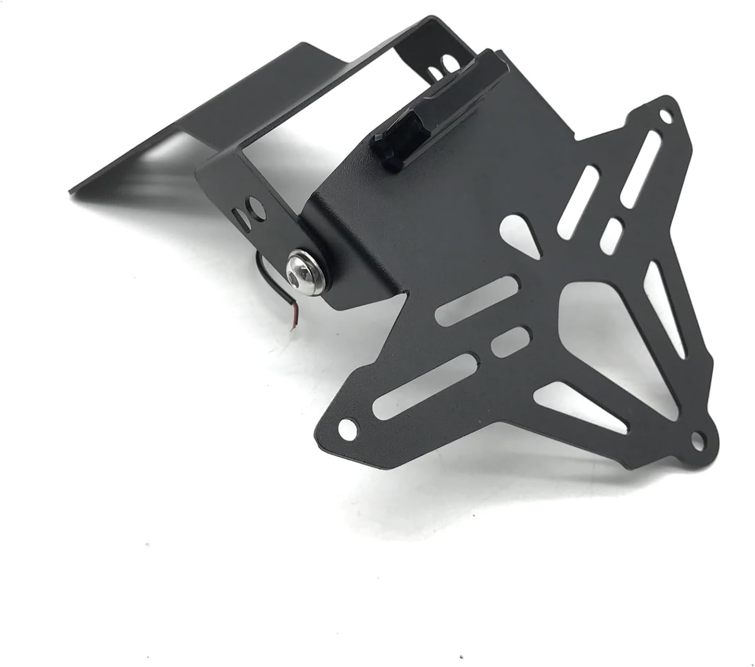 Compatible with CBR150R 2019-2021 Motorcycle Rear License Number Plate Frame Holder Bracket Accessories with LEDLamp