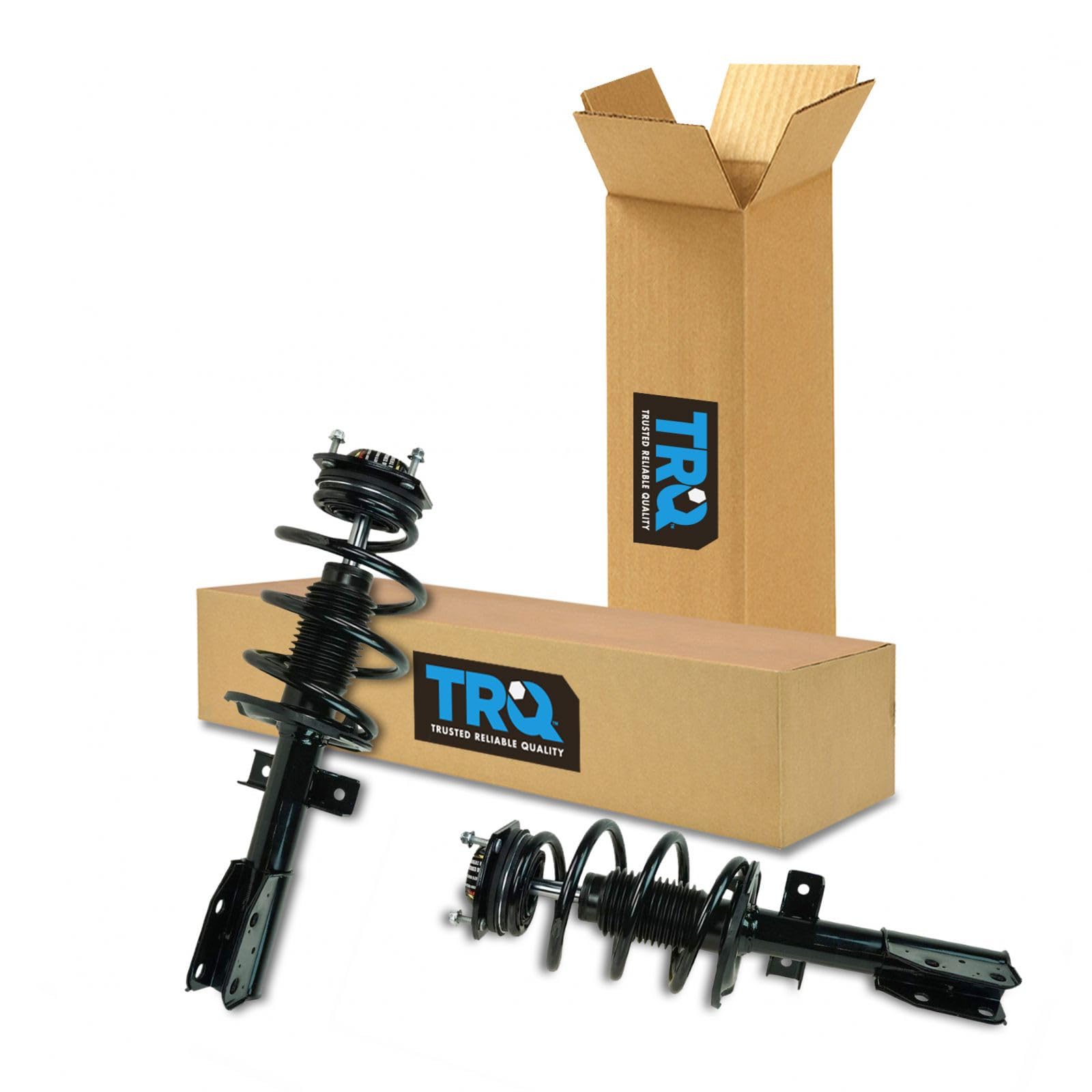 TRQ Front Strut and Spring Assembly Set 2 Piece