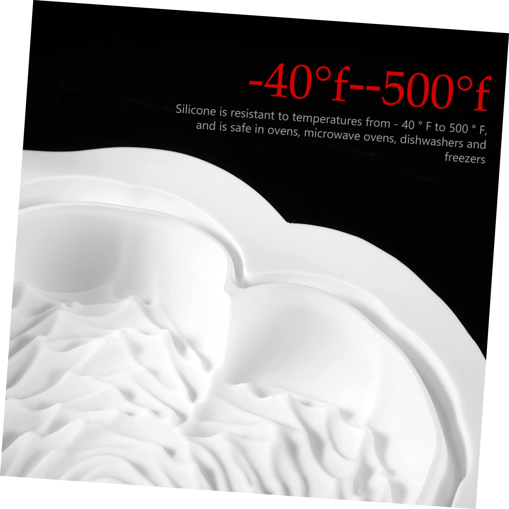 DECHOUS 3pièces Moule Silicone Forme De Cœur Pour Gâteau Ustensile De Pâtisserie Pour Créer Des Gâteaux Mousse Adorables Et Délicieux Pour Fêtes Anniversaires Et Spéciaux