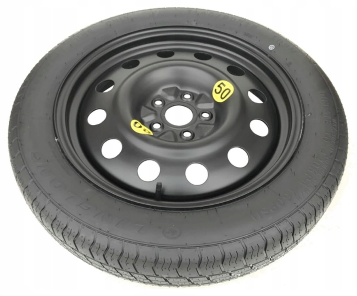 D'ANGELO 1988 Ruotino di Scorta 18" compatibile con Audi Q3, Q3 Sportback e Volkswagen Tiguan