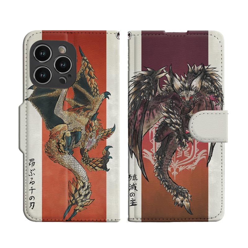 Amazon.co.jp: モンハン スマホ ケース iphone14proケース 手帳型