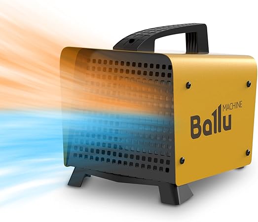 Review Ballu Space Heater, 1500W Portable Indoor Heater, Ceramic Space Heater with Adjustable Thermostat Tip-Over Overheat Protection, Energy Efficient Heater for Bedroom Garage Office Gym