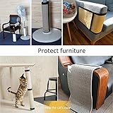 Fácil de instalar, se puede fijar en las patas de la silla, patas de mesa y otros lugares para proteger los muebles de arañazos.