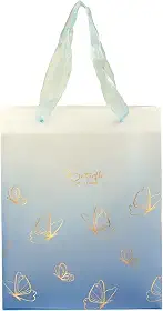 DAC - Sacola Média para Presente com Alça de Seda - Butterfly